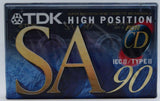 TDK SA 1995 EU Blank Cassette Tape
