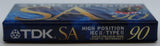 TDK SA 1995 EU Blank Cassette Tape