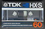 TDK HX-S - 1986 - US