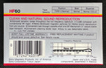 SONY HF 1986 C60 back