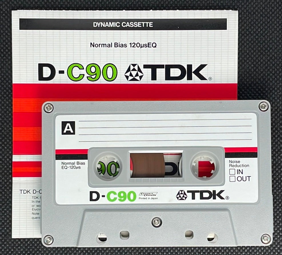 TDK D - 1979 - JP - Blank Cassette Tape - New Sealed