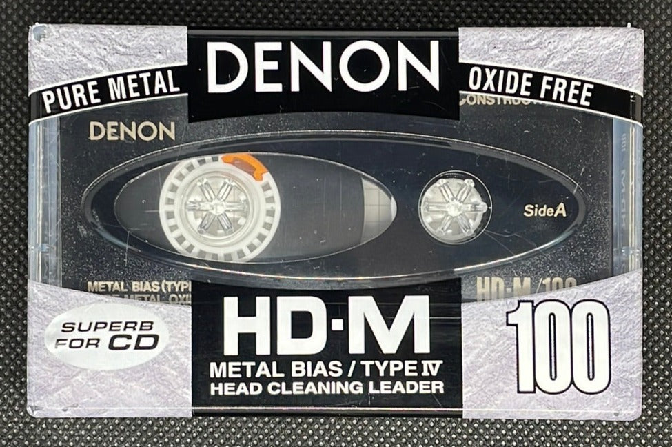 Denon HD-M - 1994 - US - Blank Cassette Tape - New Sealed