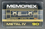 Memorex Metal IV 1982 C90 front - old pic