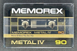 Memorex Metal IV 1982 C90 front