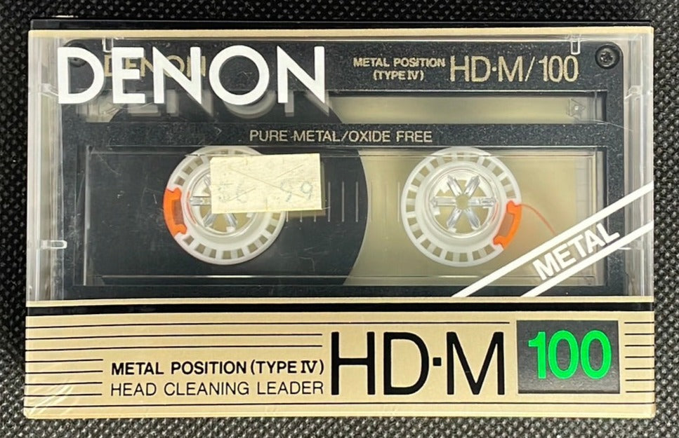 Denon HD-M - 1988 - US - Blank Cassette Tape - New Sealed
