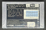 TDK MA 1979 C60 back