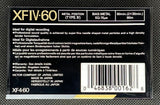 JVC XF-IV 1990 C60 back