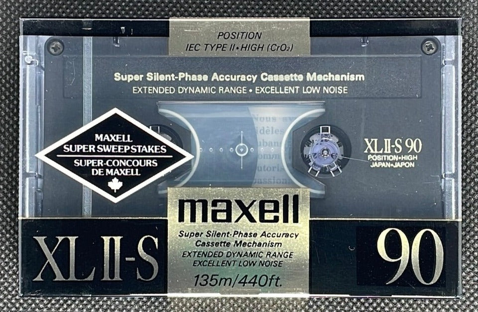 Maxell XLII-S - 1988 - US - Blank Cassette Tape - New Sealed