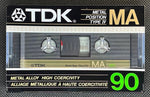 TDK MA 1986 C90 front