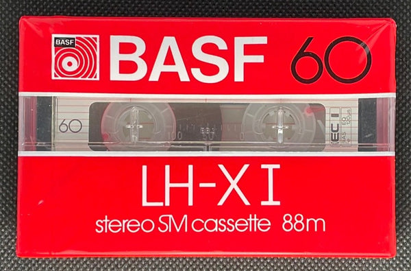 (90) BASF LH-X TypeⅠ 60分 3本パック 新品 希少 BASF LH-SM 90 YELLOW VERSION TYPE I BLANK CASSETTE TAPE (1) (USED