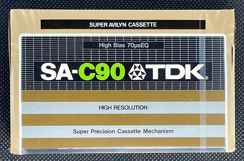 TDK SA - 1979 - US - Blank Cassette Tape - New Sealed