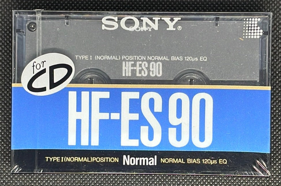 SONY HF-ES - 1989 - JP - Blank Cassette - New Sealed