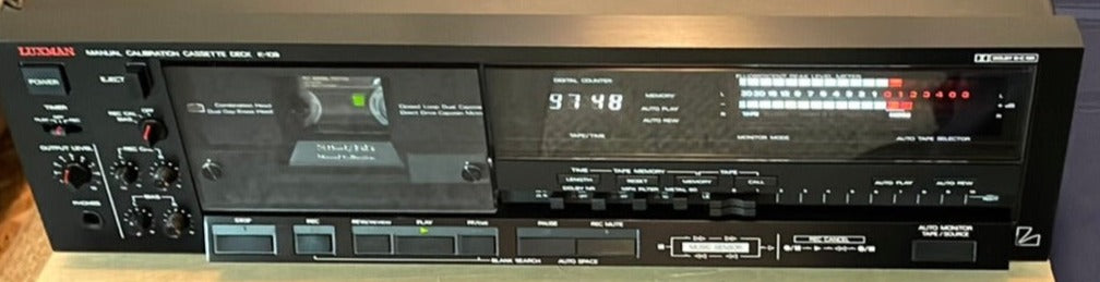 ALPINE/LUXMAN K-109 カセットデッキ 名機 最上位機種 現状渡し