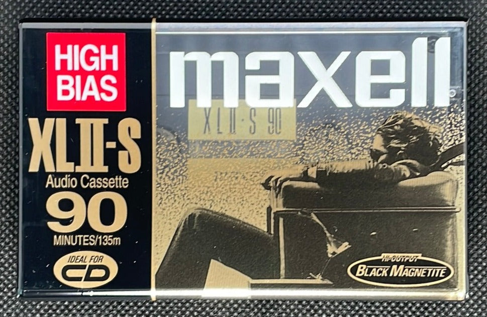 Maxell XLII-S - 1998 - US - Blank Cassette Tape - New Sealed