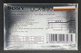 Sony UCX-S 1985 C90 back