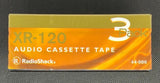 RadioShack XR 2001 C120 3-pack top view