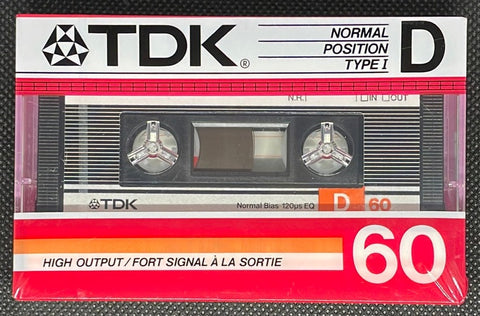 TDK D 1986 C60 front