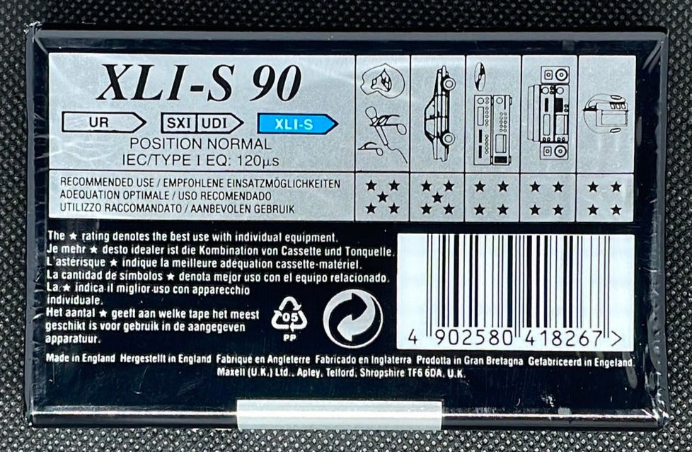 Maxell XLI-S - 1994 - EU - Blank Cassette - New & Sealed