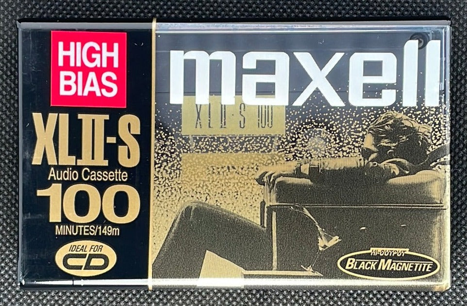 Maxell XLII-S - 1998 - US - Blank Cassette Tape - New Sealed