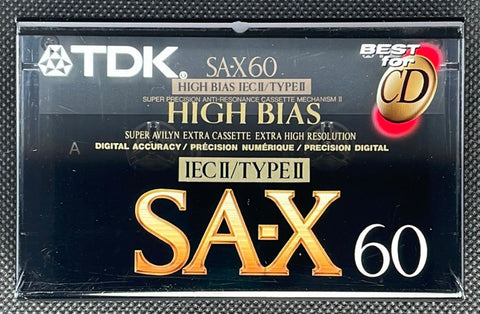 TDK SA-X 1992 C60 front