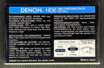 Denon HD6 1988 C90 back