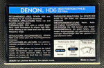 Denon HD6 1988 C90 back