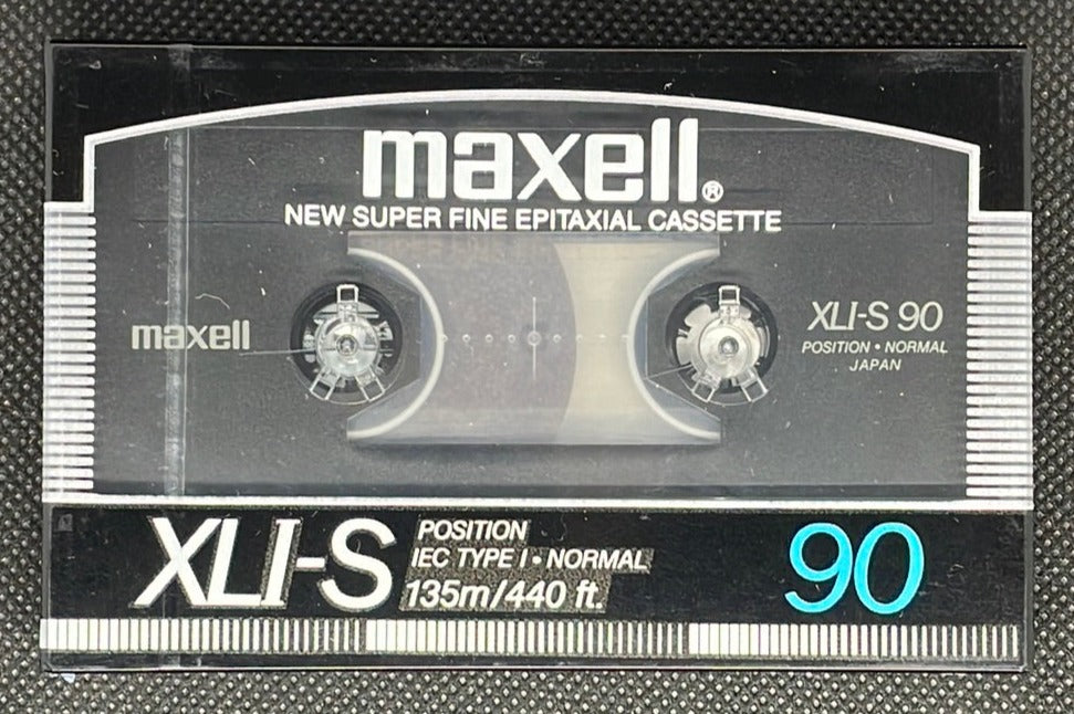 Maxell XLI-S - 1986 - US - Blank Cassette - New & Sealed